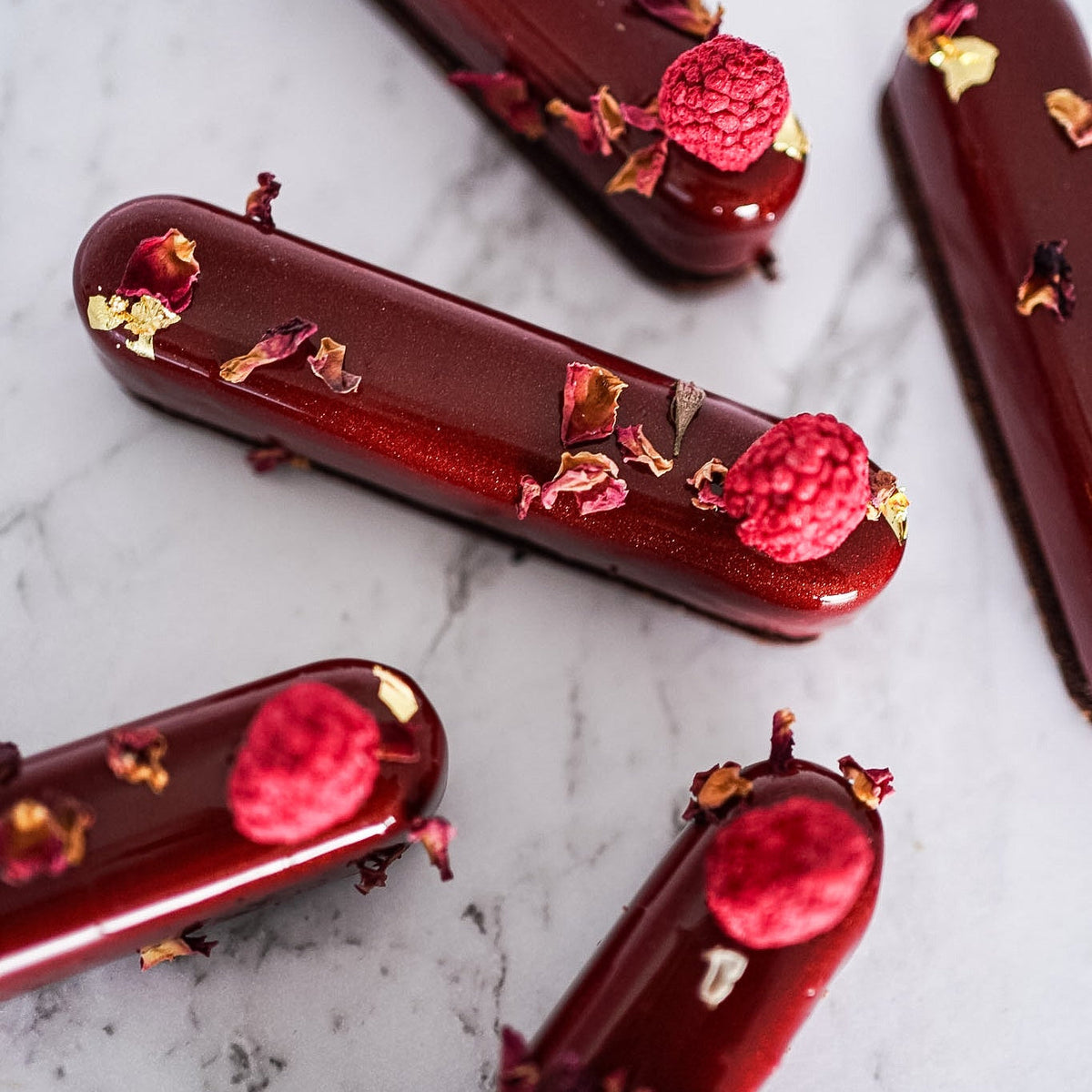 Raspberry Rose Petit Gateau – Jess Lemon