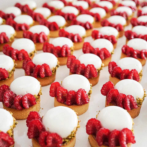 White Chocolate Raspberry Tart