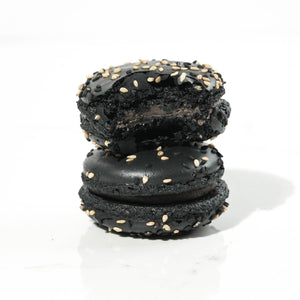Black Sesame Macaron