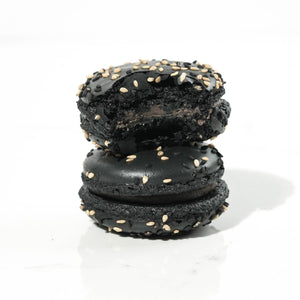 
            
                Load image into Gallery viewer, Black Sesame Macaron
            
        