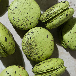 Matcha Macaron Tower