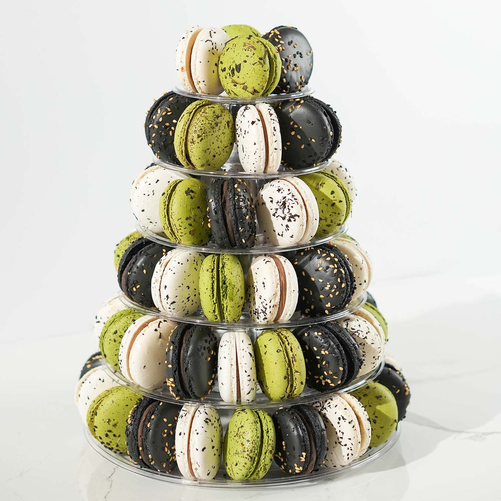 
            
                Load image into Gallery viewer, Tea Ceremony Macaron Tower
            
        